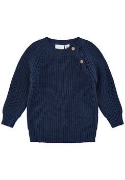 The New Dalex knit pullover - Mood indigo